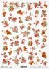 flores de colores, amapolas rojas, pequeños elementos*bunte Blumen, rote Mohnblumen, kleine Elemente*яркие цветы, красные маки, маленькие элементы
